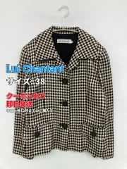 Lui Chantant ルイシャンタン テーラードジャケット 38 ウール・ニット シルク その他総柄 ショート丈 フードなし シングル レディースのサムネイル