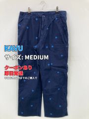 希少 12年製 GANRYU 上質 総柄 ドット デザイン ショートパンツ M