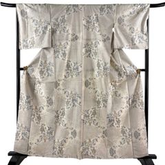 きい様専用】正絹 単衣 小紋 ふくよかサイズ 上品 カジュアル - メルカリ