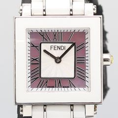 美品✨稼働】 FENDI クアドロミニ ピンクシェル 磨き上げ済 箱付