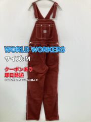 World Workers】ワールドワーカーズ オーバーオール L 日本製 - メルカリ