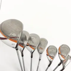 【加古川店】 中古 Callaway | キャロウェイ クラブフルセット filly レディースゴルフクラブ７本セット 1W,4W,5W,4～6H,AW フレックス:L,A 【427】のサムネイル
