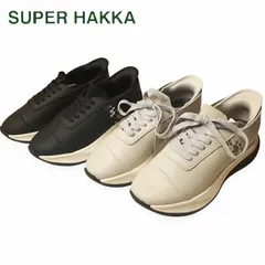 SUPER HAKKA 「フラワー刺繍 ハンズフリースニーカー」23.5-24.5cmのサムネイル