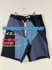 SEVENDAYS=SUNDAY セブンデイズサンデイ パンツ L ネイビー メンズのサムネイル