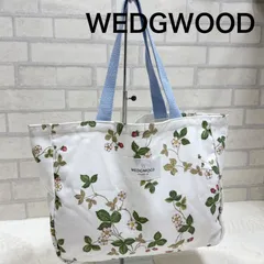 WEDGWOOD ウェッジウッド トートバッグ ハンドバッグ キャンバス 花柄のサムネイル