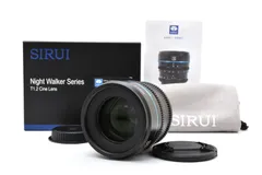 【返品保証】美品｜SIRUI シルイ Night Walker 55mm T1.2 S35 ソニーEマウント用 シネレンズ #C260628-29のサムネイル