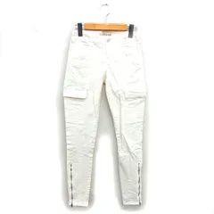 ジェイブランド J BRAND スリム カーゴパンツ ローライズ コットン 綿 ジップ 23 オフホワイト /NT14のサムネイル