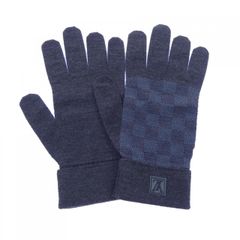 新品】LOUIS VUITTON ルイヴィトン ダミエ グラフィット手袋 - メルカリ