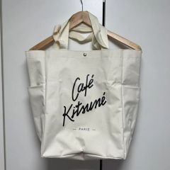 パリ購入品】CAFÉ KITSUNÉ カフェキツネ トートバッグ おまけ付き