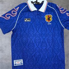 日本代表 名波浩 98年 フランスW杯 炎 ユニフォーム 背番号10 レトロ