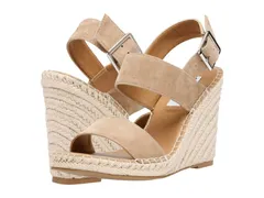 スティーブ マデン レディース シューズ ヒール サンダル Steve Madden Uri Wedge Sandal Tan Suede タンのサムネイル