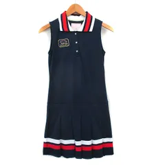サマンサタバサ Samantha Thavasa 国内正規品 ゴルフウェア ワンピース ノースリーブ S ネイビー 紺 /KT31のサムネイル