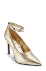 カール ラガーフェルド レディース シューズ ヒール アンクル KARLAGERFELD PARISury Ankle Strapump White Gold ホワイトのサムネイル