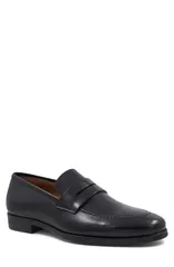 ブルーノマグリ メンズ シューズ ローファー Bruno Magli Preston Penny Loafer Black ブラックのサムネイル