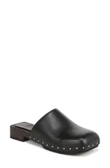 ヴィンス レディース シューズ ヒール Vince Margarita Mule Black Leather ブラックのサムネイル