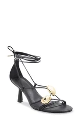 ビーシービージーマックスアズリア レディース シューズ ヒール サンダル アンクル BCBGMAXAZRIA Quilankle Wrap Sandal Black ブラックのサムネイル