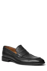 ブルーノマグリ メンズ シューズ ローファー Bruno Magli Severino Apron Toe Loafer Black Calf ブラックのサムネイル