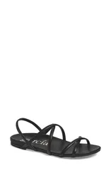 ペドロガルシア レディース シューズ サンダル Pedro Garcia Biddy Strappy Sandal Black Caprine ブラックのサムネイル