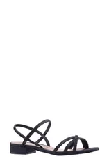 ニナ レディース シューズ ヒール サンダル Nina Sonja Slingback Sandal Black ブラックのサムネイル