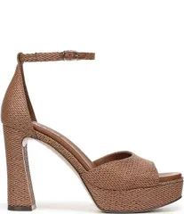 ナチュライザー レディース シューズ サンダル プラットフォーム アンクル Naturalizer 27 EDIT Delphie Raffiankle Wraplatform Dressandalsのサムネイル