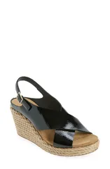 ペドロガルシア レディース シューズ ヒール プラットフォーム サンダル Pedro Garciavis Platform Wedge Sandal Black Castoro Naplack ブラッのサムネイル