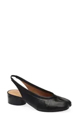 マルタンマルジェラ レディース シューズ パンプス Maison Margiela Tabi Slingback Pump Black ブラックのサムネイル