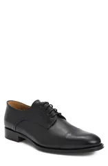 ブルーノマグリ メンズ シューズ ミニ ダービー キャップ Bruno Magli Rimini Cap Toe Derby Black Calf ブラックのサムネイル