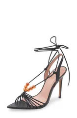 ビーシービージーマックスアズリア レディース シューズ ヒール サンダル アンクル BCBGMAXAZRIA Thelmankle Wrap Sandal Black ブラックのサムネイル