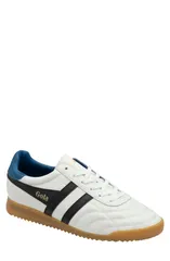 ゴラ メンズ シューズ スニーカー Gola Stadium Low Top Sneaker White Black Marine Blue ホワイトのサムネイル