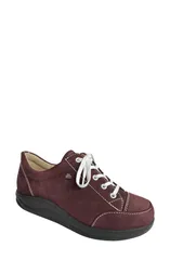 フィンコンフォート レディース シューズ スニーカー Finn Comfort Ikebukuro Sneaker Wine Nomad ワインのサムネイル
