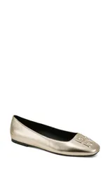 ダナ キャラン ニューヨーク レディース シューズ パンプス DKNY Darianne Ballet Flat Platinoのサムネイル