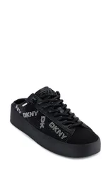 ダナ キャラン ニューヨーク レディース シューズ スニーカー DKNY Garren SlipOn Sneaker Black Silver ブラックのサムネイル