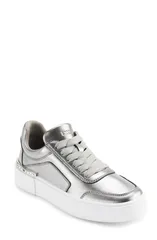 ダナ キャラン ニューヨーク レディース シューズ スニーカー DKNY Beverly Hidden Wedge Sneaker Nickelのサムネイル