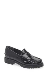 ラグアンドボーン レディース シューズ スリッポン・ローファー rag bone Corey Lug Sole Penny Loafer Black ブラックのサムネイル