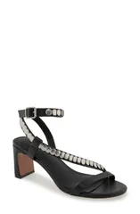 レベッカミンコフ レディース シューズ ヒール サンダル アンクル Rebecca Minkoff Catalinankle Strap Sandal Black ブラックのサムネイル