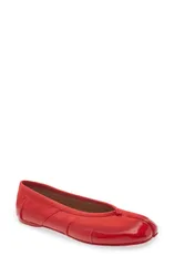 マルタンマルジェラ レディース シューズ パンプス Maison Margiela Tabi Ballet Flat Red レッドのサムネイル