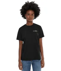 オールセインツ レディース トップス シャツ AllSaints Blaze Bf Tee Black ブラックのサムネイル