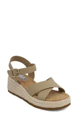 ミア レディース シューズ ヒール プラットフォーム サンダル アンクル MIA Nikky Ankle Straplatform Wedge Sandal Sand Bruss サンドのサムネイル