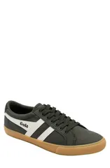 ゴラ メンズ シューズ スニーカー Gola Varsity Sneaker Darkhaki White Black Gum ホワイトのサムネイル