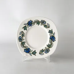 Susie Cooper アールヌーボー ブルー ケーキプレート 英国 ヴィンテージ 陶器 雑貨 プレート スージークーパー ART NOUVEAU 97761のサムネイル