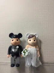 BE@RBRICK(ベアブリック) グリーティング ウェディング 3탄 400% 出品のサムネイル