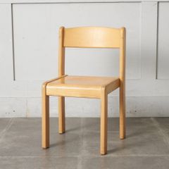 木製シンプルチェア ナチュラルウッド Flat Chair Oak - メルカリ