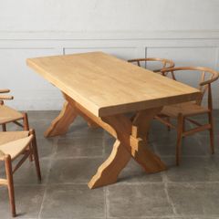 展示品 knoll ノール フローレンスノール ダイニングテーブル オーク材