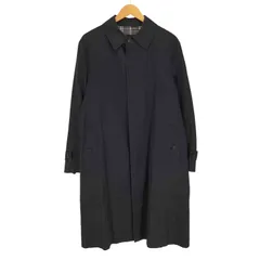 バーバリーブラックレーベル BURBERRY BLACK LABEL 裏地ノバチェック 比翼ステンカラーコート レディース 表記無 のサムネイル