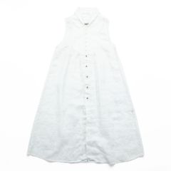 KAPITAL 水玉　ドット　麻　リネン　ワンピース　シャツ　チュニック KAPITAL 水玉 ドット 麻 リネン ワンピース シャツ チュニック - メルカリ