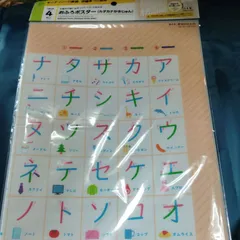 おふろポスター　カタカナ　モンテッソーリ教師監修のサムネイル