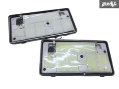 社外 LED 字光式 ナンバープレート ナンバーフレーム 2枚 即納 棚9-4のサムネイル