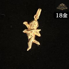 刻印あり】10k ネックレストップ エンジェル - メルカリ