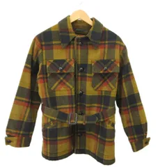 マックレガー マクレガー McGREGOR ウールジャケット M 黄色 イエロー チェック柄 G12-724 /RY ■GY53のサムネイル