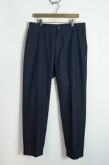 正規 美品 26SS NEIGHBORHOOD ネイバーフッド ANKLE PANTS アンクル パンツ クロップド 261ZANH-PTM06 サイズL 紺 4377Q♪のサムネイル
